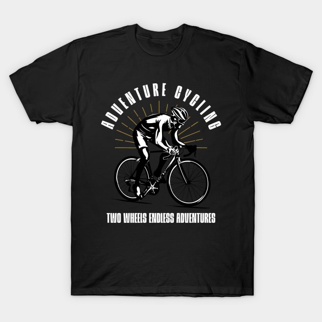 Adventure Cycling T-Shirt by Detour Designs